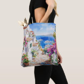Tote Bag Mediterranean Summer (De près)