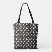 Tote Bag (Medium) - Farmhouse Style Ducks Pattern (Achterkant)