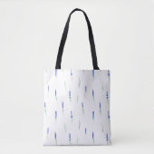Tote Bag (Medium) - Lavender Pattern (Devant)