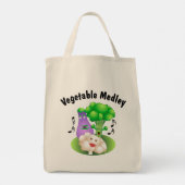 Tote Bag Medley végétal (Dos)