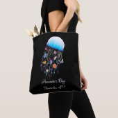 Tote Bag Méduse florale (De près)