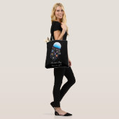 Tote Bag Méduse florale (Sur le modèle)