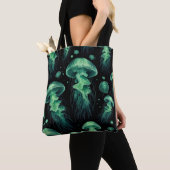 Tote Bag Méduses Brillent (De près)