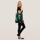 Tote Bag Méduses Brillent (Sur le modèle)