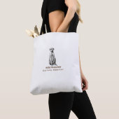Tote Bag meerkat drôle (De près)