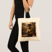 Tote Bag Meerkat Sinatra, (Devant (produit))