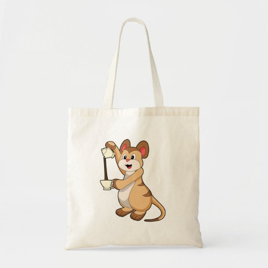 Tote Bag Meerkat with coffee pot & coffee.PNG (Devant)