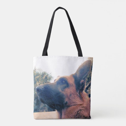 Tote Bag Meilleur ami. Chien (Dos)