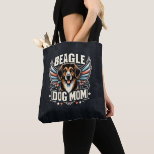 Tote Bag Meilleur Beagle Chien Maman Ever - Beagle Amoureux