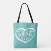 Tote Bag Meilleur cadeau Gigi Ever Grand-Mère (Dos)