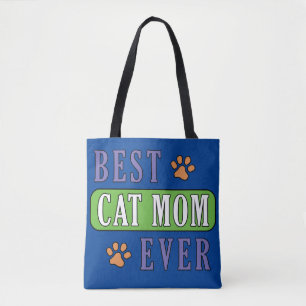 Tote Bag Meilleur Cat Maman jamais
