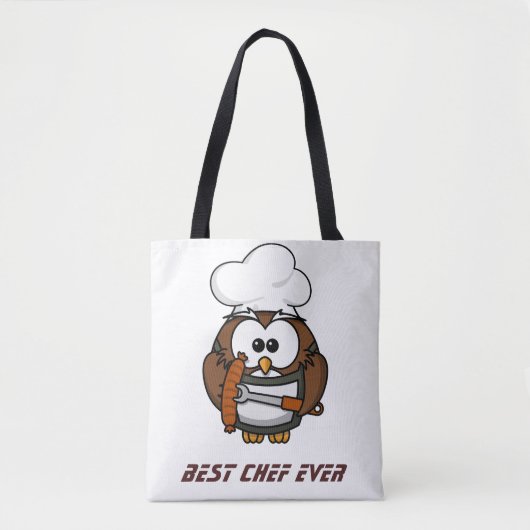 Tote Bag Meilleur chef (Devant)