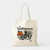 Tote Bag Meilleur Costume Retro Halloween Fête Invitation (Dos)
