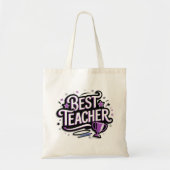 Tote Bag Meilleur enseignant (Devant)