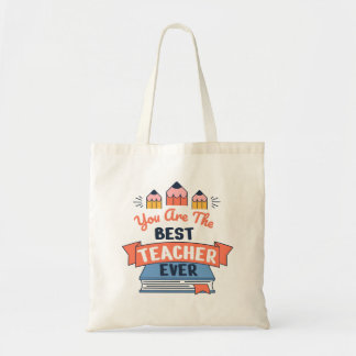 Tote Bag Meilleur Enseignant Jamais