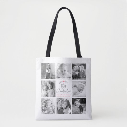 Tote Bag Meilleur grand-mère jamais script moderne 8 photo (Devant)
