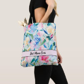 Tote Bag Meilleur Mimi Floral Abstrait Jamais (De près)