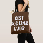Tote Bag Meilleur père de chien (De près)