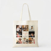 Tote Bag Meilleur professeur de piano photo Collage moderne (Devant)