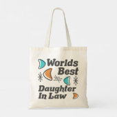 Tote Bag Meilleur Rétro De Belle-Fille (Dos)