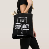 Tote Bag Meilleur Stepdaddy du monde des hommes (De près)