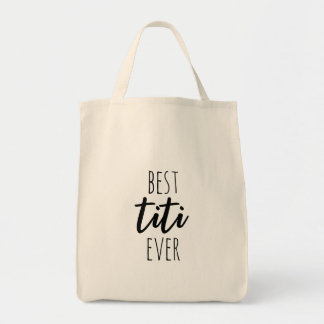 Tote Bag Meilleur Titi Ever Espagnol Tante Mignonne Espagno