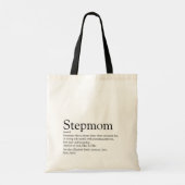 Tote Bag Meilleure Belle-Mère du Monde Définition (Dos)