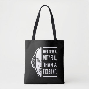 Tote Bag Meilleure Citation d'un Fou Spirituel de Théâtre d