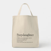 Tote Bag Meilleure définition de Stepgirl jamais connue au  (Dos)