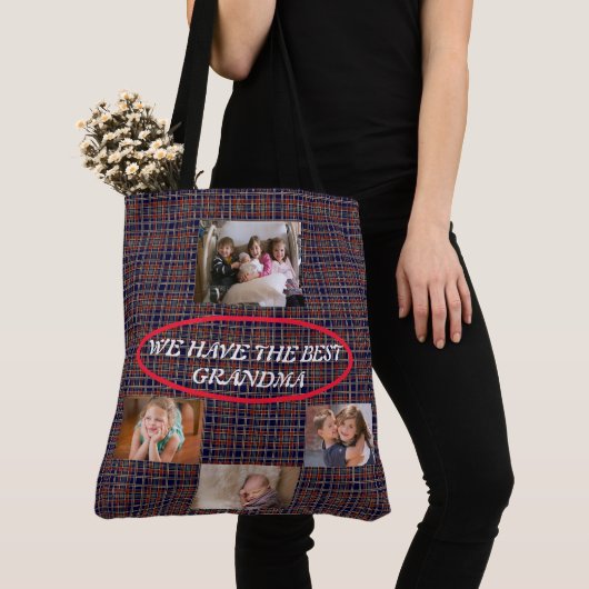 Tote Bag Meilleure grand-mère (De près)