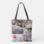 Tote Bag Meilleure grand-mère jamais famille de photos souv (Dos)