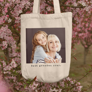 Tote Bag Meilleure grand-mère jamais grand-mère pleine phot