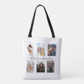 Tote Bag Meilleure grand-mère jamais photo personnalisée (Dos)