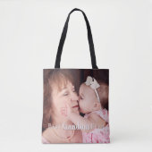 Tote Bag Meilleure grand-mère Mamaw Nana Jamais Photo (Devant)
