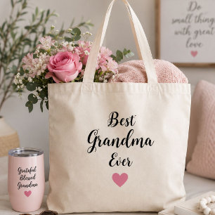 Tote Bag Meilleure grand-mère Nana Mimi personnalisée
