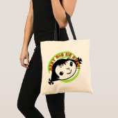 Tote Bag Meilleure grande soeur jamais rétro (Devant (produit))