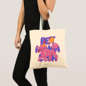 Tote Bag Meilleure maman caniche jamais (Devant (produit))