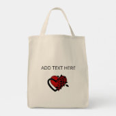 Tote Bag Meilleure maman dans New Jersey Mère's Love Dernie (Dos)