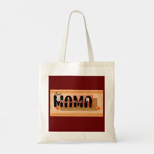Tote Bag Meilleure Maman Design Fête des Mères (Dos)