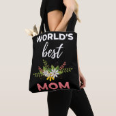 Tote Bag Meilleure maman du monde (De près)