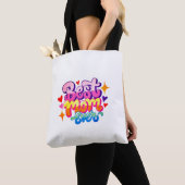 Tote Bag Meilleure Maman Ever (Style 1) (De près)