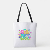 Tote Bag Meilleure Maman Ever (Style 2) (Dos)