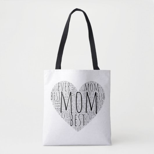 Tote Bag Meilleure maman jamais (Devant)
