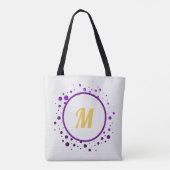 Tote Bag Meilleure maman jamais Floral Design (Dos)