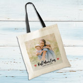 Tote Bag Meilleure maman jamais photo moderne