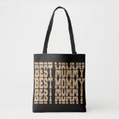 Tote Bag Meilleure maman, jour de la mère (Devant)