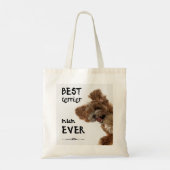 Tote Bag Meilleure maman terrier jamais (Dos)