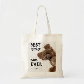 Tote Bag Meilleure maman terrier jamais (Devant)
