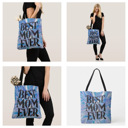 Tote Bag Meilleure maman toujours à la mode