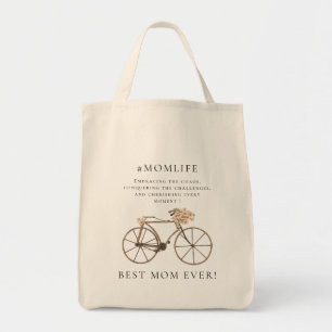 Tote Bag Meilleure maman Vélo Vintage